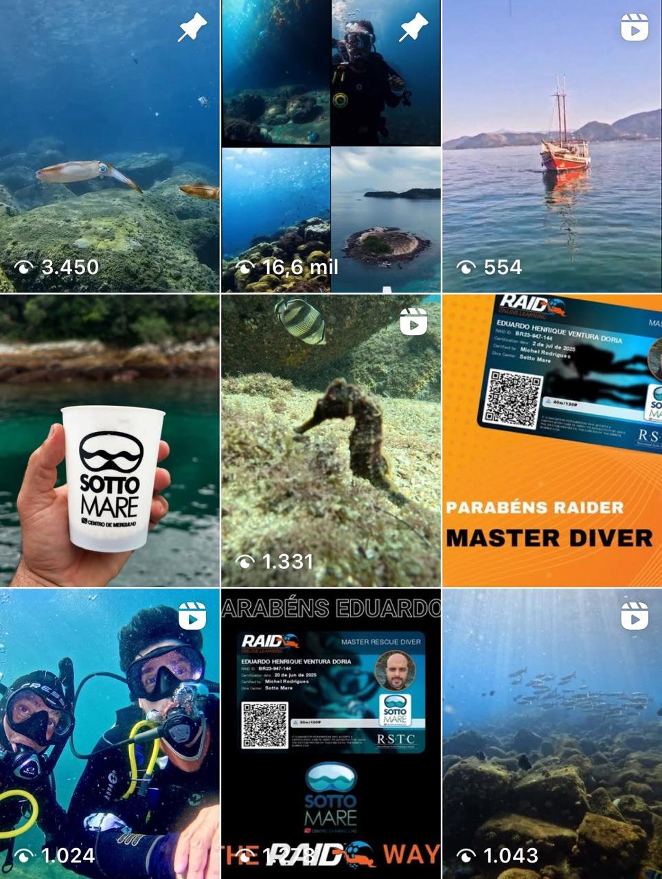 Feed do Instagram